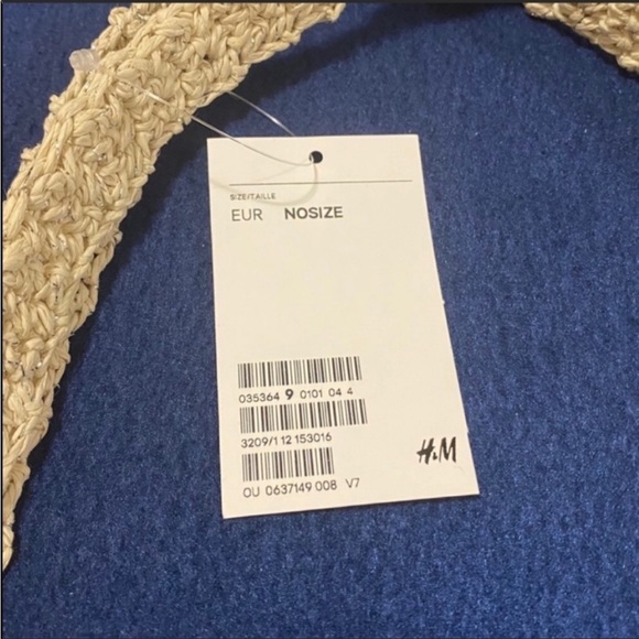 NWT H&M Net Summer Bag - Beige - Picture 4 of 6